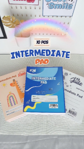 FCI Intermediate Pad (3 Design Different Brands Available) (80 Leaves)(200x250mm) For Students in handwriting activities (Sold per Pad)