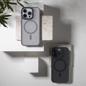 【Camera Control Button】Sanptoch For Magsafe Luxury Phone Case For iPhone 16 Pro Max Translucent Matte PC Hard Back with Soft TPU Edge Cover For iPhone 16 Plus Military Grade Shockproof Protection Casing