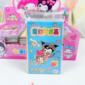 TAIYO DIY Magic Foil Art Painting Sanrio Lukis Lukisan Ajaib Seni Kerajinan Edukasi Mainan Anak