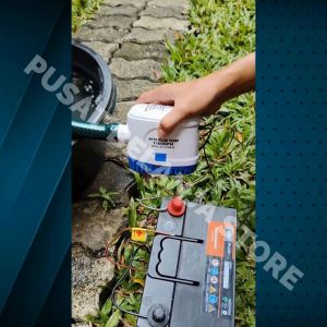 BERGARANSI BUYREADY Pompa Air celup dc 12v Submersible akuarium kapal 1200 GPH HYBP1