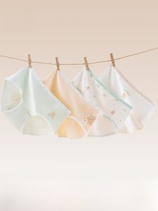 Quần lót MiiOW cho bé gái làm bằng cotton nguyên chất cạp vừa thoải mái