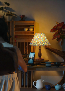 SHIGUANGSUIDAO | Aesthetic Vintage Style 3-Color LED Bedside Lamp