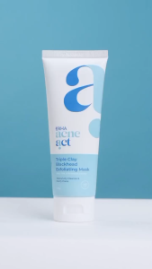 ERHA AcneAct Triple Clay Blackhead Exfoliating Mask 100gr