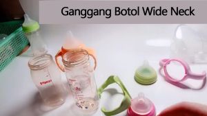 Gagang Botol Susu Wide Neck / Pegangan Botol Susu Wide Neck 2pcs