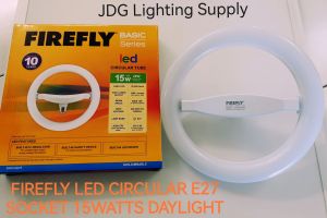 LED CIRCULAR TUBE BULB 15WATTS E27 STANDARD SOCKET DAYLIGHT
