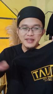 JARVLYN - KAOS DISTRO PRIA DEWASA MOTIF SIMPLE TAUBAT JANGAN DINANTI COTTON COMBED 30s T-SHIRT ADEM