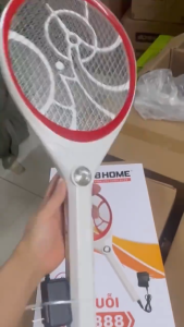 Vợt Bắt Muỗi G8HOME sạc lại nhiều lần Bảo Hành 12 tháng Vợt Bắt Muỗi Thông Minh pin lithium siêu khỏe bền bỉ