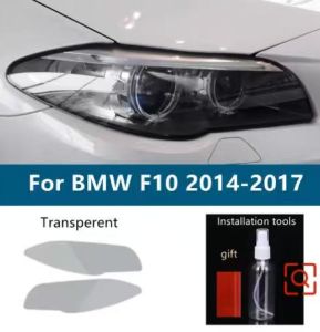 TPU Car Headlight Protective FilmFor BMW 5 Series F10 2014-2017 PPF Transport & Smoke Anti-Scratch Auto External Accessories