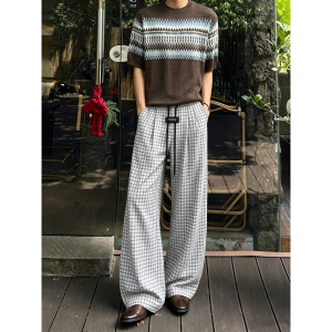 OUMULONG | Quick-drying Ice Silk Relaxing Wide-leg Pants