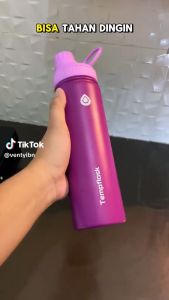 Tempflash18oz/22oz/32oz Seri Buah Warna dengan Coaster Paracord Handle Vacuum Insulated Cup Drinking Botol Dua Penggunaan Panas dan Dingin