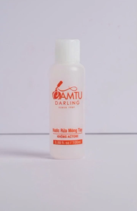 Nước Rửa Móng Tay Không Aceton - 100ML Chính Hãng Cẩm Tú Darling Tẩy Sạch Không Hại Móng Không Mùi Khó Chịu