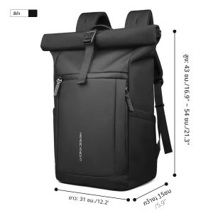 กระเป๋าเป้สะพายหลังสำหรับเดินทางของผู้ชายฮีโร่ไนท์กระเป๋าเป้สะพายหลังเดินป่าแบบสบาย ๆ กระเป๋าเป้สะพายหลังกันน้ำกลางแจ้งกระเป๋าเป้สะพายหลังความจุขนาดใหญ่กระเป๋านักเรียนวันหยุดสุดสัปดาห์