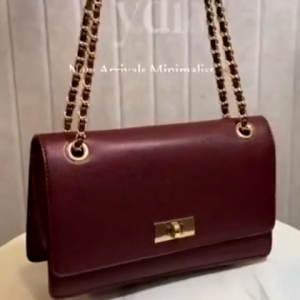 BELLIZA Lydia Minimalist Shoulder & Crossbody Bag — Modern Classic Fashion Handbag for Women