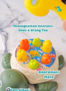 COD MAINAN ANAK KURA KURA PUKUL MUSIK MAINAN MUSIK KURA KURA PUKUL