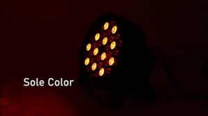 Disco Par Light RGB 12 18 36 54 Led Stage Light Effect 9 Channels Support DMX512 for Room DJ Bar Party Remote Control