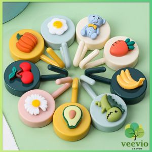 Veevio ตะขอแขวนติดผนัง ลายการ์ตูนน่ารัก 3D Cartoon coat hook
