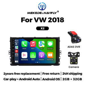 IPS Screen Car Radio For Volkswagen Passat Golf MBQ Polo B5 B6 2018-2020 Carplay GPS Central Multimedia Intelligent audio system