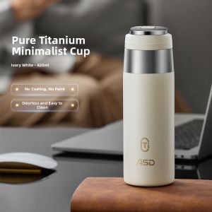 ASD | Titanium Insulation Cup Portable Outdoor Tea Gift