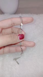 Gelang Tangan Camilla Alloy Lapis Mas 18k Permata Zirconia BP021S