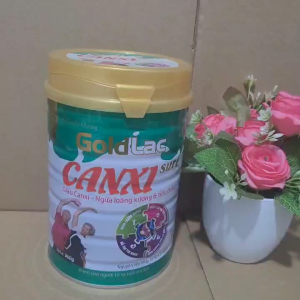 Sữa bột Goldlac Canxi Sure lon 900g bổ sung dinh dưỡng