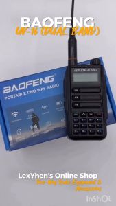 Baofeng UV16Pro interphone VHF/UHF dual band high power IP68 waterproof two-way radio TYPE-C charging remote transceiver (green)