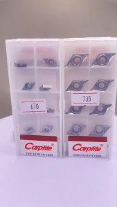 เม็ดมีดกลึง อลูมิเนียม D07D11 Carpfite H01" - เม็ดมีดกลึง อลูมิเนียม D07D11 Carpfite H01