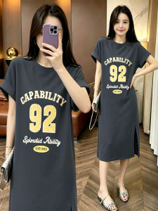 Loose Comfortable Styling Petite Dress T-Shirt Dress