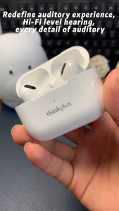 Tai nghe không dây Lenovo Thinkplus Tai nghe Bluetooth có Micrô Âm thanh nổi HiFi Tai nghe có nút điều khiển cho Android và iOS