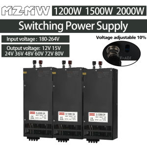 1200W 1500W 2000W Switching Power Supply AC 180-264V DC 12V 15V 24V 36V 48V 60V 72V 80V High Performance Industrial Transformer