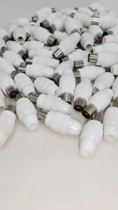 แจ็ค TV ตัวผู้ (สีขาวตรง) *3-TT-WW0211(ราคา / 100 ตัว)