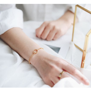 Lắc tay nữ hàn quốc xinh xắn - Hàng chuẩn titan dày màu sắc bóng đẹp - Cam kết 1 đổi 1 nếu đen và gỉ sét