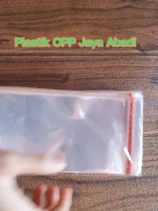 Plastik OPP Seal Kue Basah 9 x 20 Cm Plastik Bening Lembaran One Sheet 100 Lbr