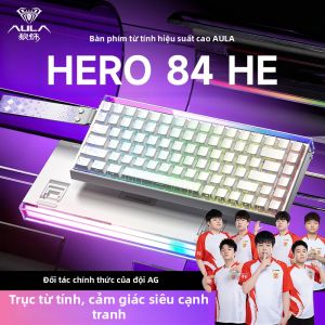 AULA | Bàn Phím Bảng Sợi Carbon Hiệu Suất Cao Có Công Tắc Từ