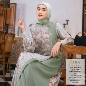 Vente Daily Eira Maxy Gamis Dress Wanita Muslim Terbaru Kondangan Jumbo Ld 115 Bahan Torygold