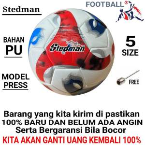 Bola Kaki / Sepak Bola Size 5 STEDMAN MODEL PRESS BAHAN PU