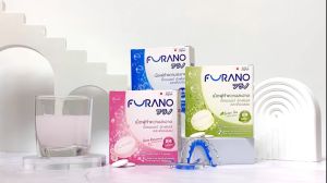 แพ็ค 6 กล่อง Furano เม็ดฟู่ทำความสะอาดรีเทนเนอร์ อุปกรณ์จัดฟันใสและฟันปลอม