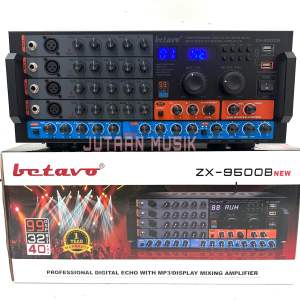 Amplifier Karaoker BETAVO ZX 9500B ZX9500B zx 9500 b USB BLUETOOTH