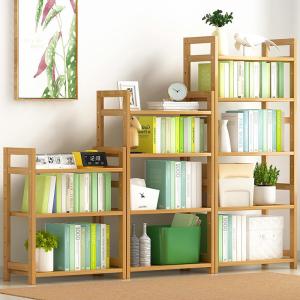 Simple Non-Real Wood Bookshelf Floor-Standing Bedroom Living Room Childrens Desktop Storage Rack Small Size Bookcase