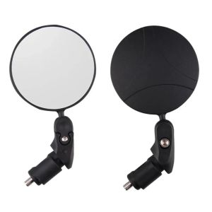 2PCS 360° Bike Mirror - Wide-Angle Rearview for MTB/Road/E-Bike Shockproof Handlebar Mount Tool-Free Install