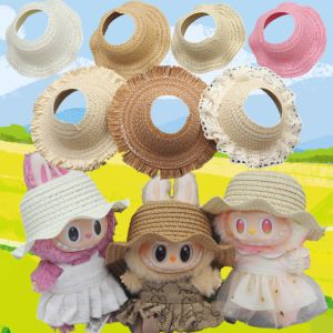 Labubu ตุ๊กตาเสื้อผ้า Monster ชุดอุปกรณ์เสริมสําหรับเด็กของขวัญ Kawaii Labubu หยักหมวกสําหรับ Labubu V1 V2 V3 ตุ๊กตาอุปกรณ์เสริม