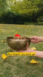 Chuông Xoay Thủ Công Nepal Tây Tạng Dòng Full Moon nhiều Size - Diệu Tâm mã chuong xoay thu cong vien chu