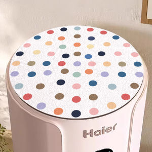 ผ้าคลุมเครื่องปรับอากาศแบบตั้งฉาก หนัง ป้องกันฝุ่น ขนาดเส้นผ่านศูนย์กลาง ไม่ต้องถอด เคลือบกันกระแทก สไตล์เรียบง่าย ป้องกันการสึกหรอ