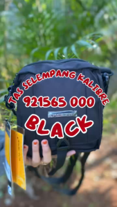 Tas Selempang Kalibre Wagner Travel Pouch 1L 921565000 Black tas kecil tas pria tas 921565 000