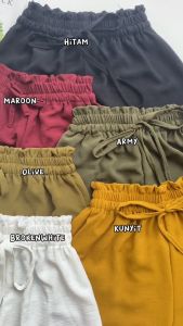 Celana Kulot Crinkle Airflow Loose Pants Tali Serut KULOT CRINKLE HIGHWAIST