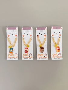 Kalung Rantai Bahan Metal Dengan Liontin Lonceng Untuk Anjing/Kucing Berkat