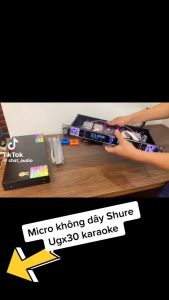 Micro Không Dây Shure Giá Tốt 2023 – Micro Không Dây Shure UGX 30 Plus