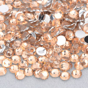 JUNAO 3mm 4mm 5mm 6mm Purple Color Resin Rhinestones Flatback Round Nail Crystal Stones Non Hotfix Strass Appliques For DIY