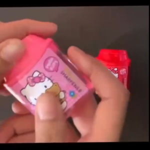 Double Hole Pencil Sharpener Sanrio Cute Cartoon Manual Pencil Sharpener School Supplies UMISKY