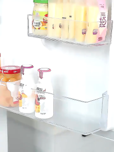 Pemisah Peti Sejuk Boleh Laras 🧊 Adjustable Fridge Divider Clip Storage Organizer for Bottles Cans & Packets