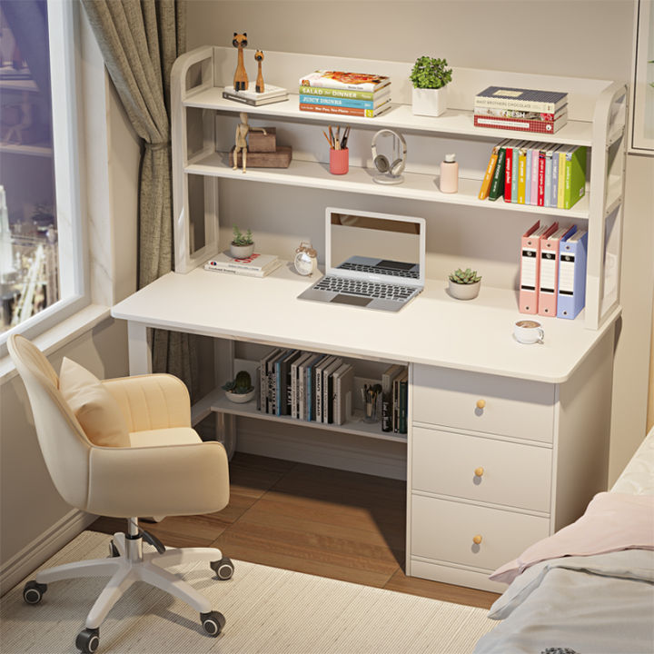 Desk Chair Set Advanced Design Desk Study Desk Bookcase Stand Integrated Computer Desk Desktop
